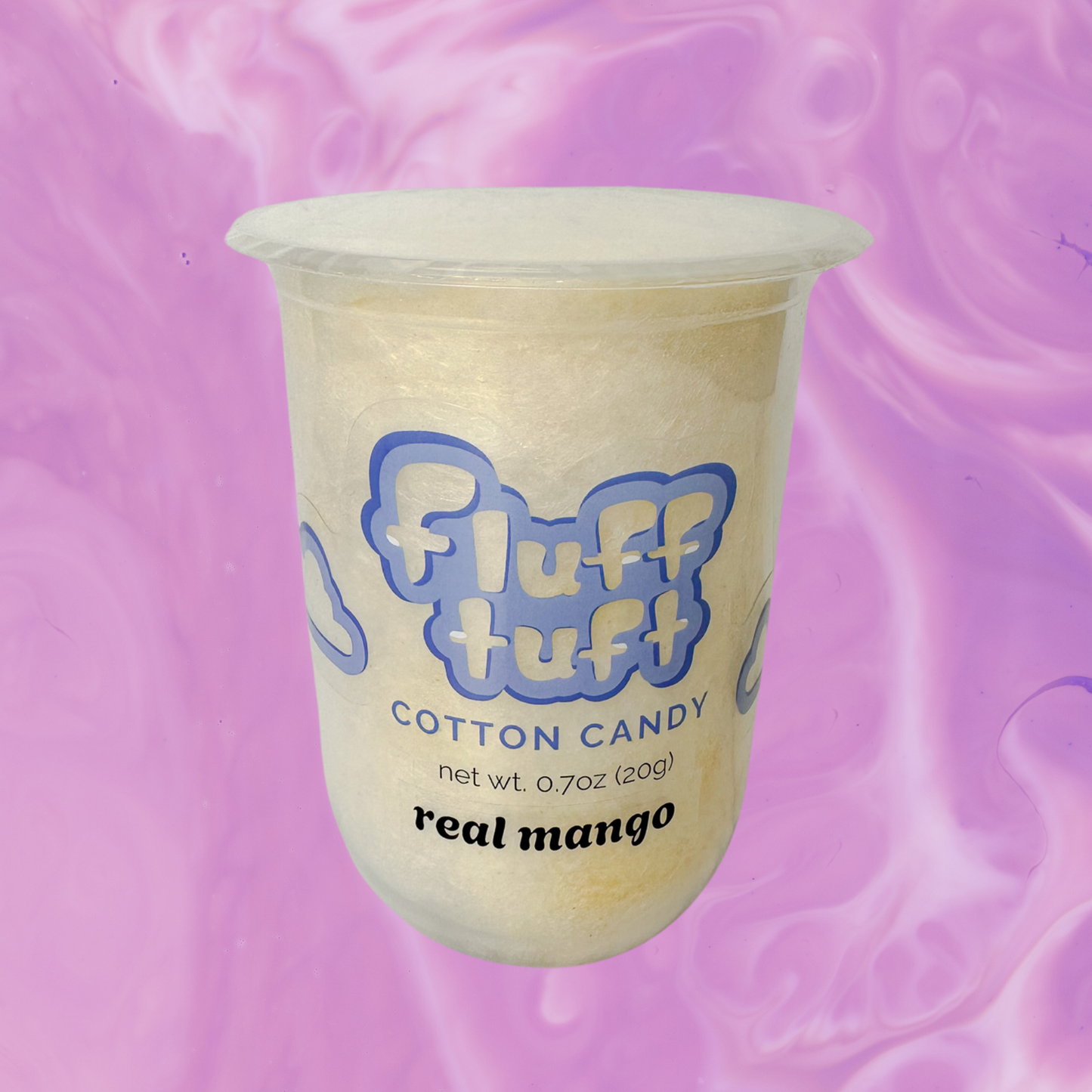 real mango cotton candy