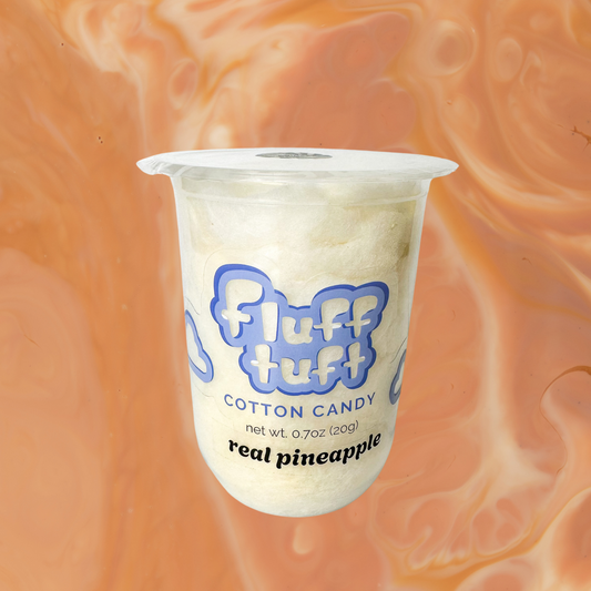 real pineapple cotton candy